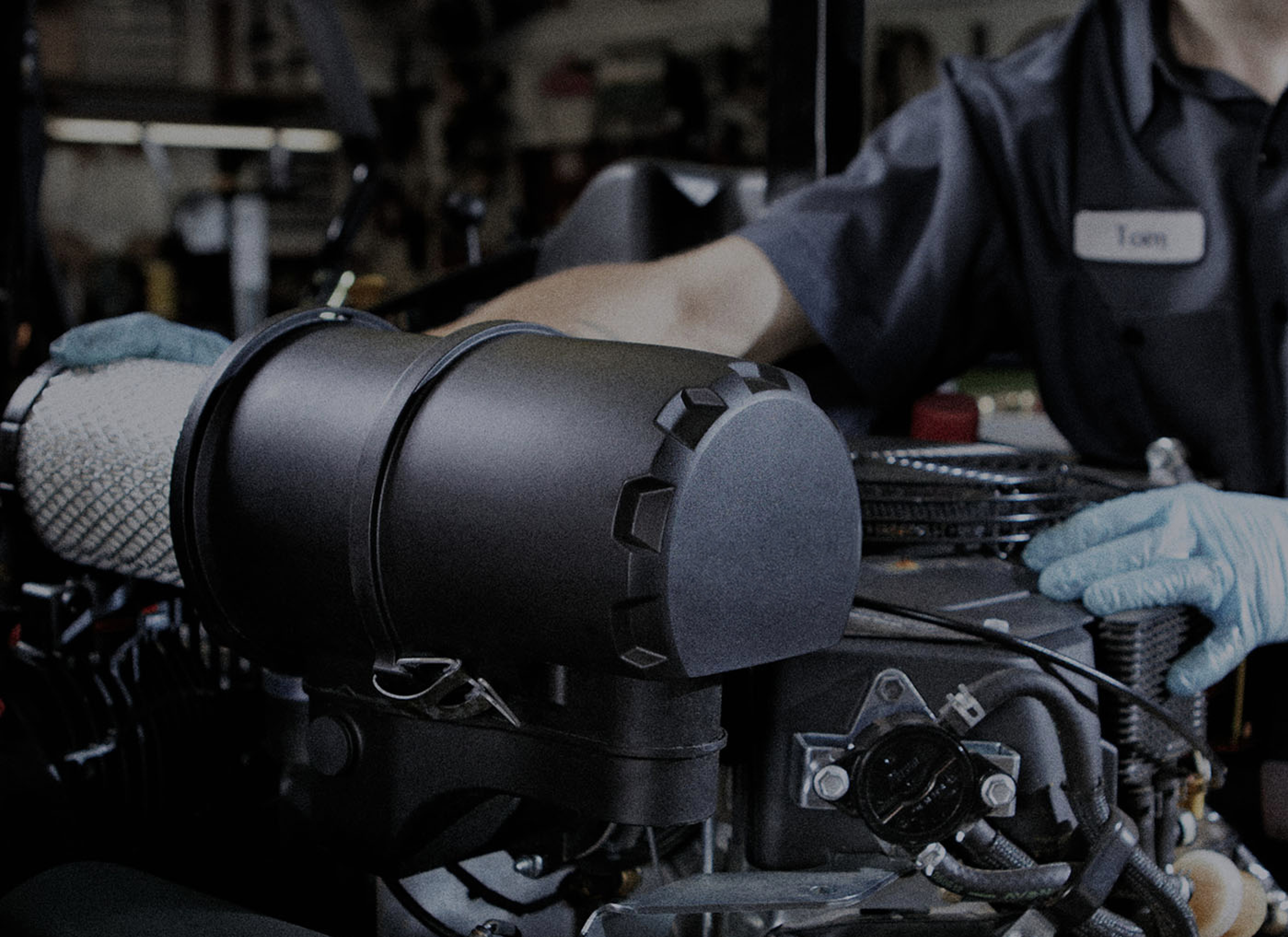 Rehlko Engine shown up close