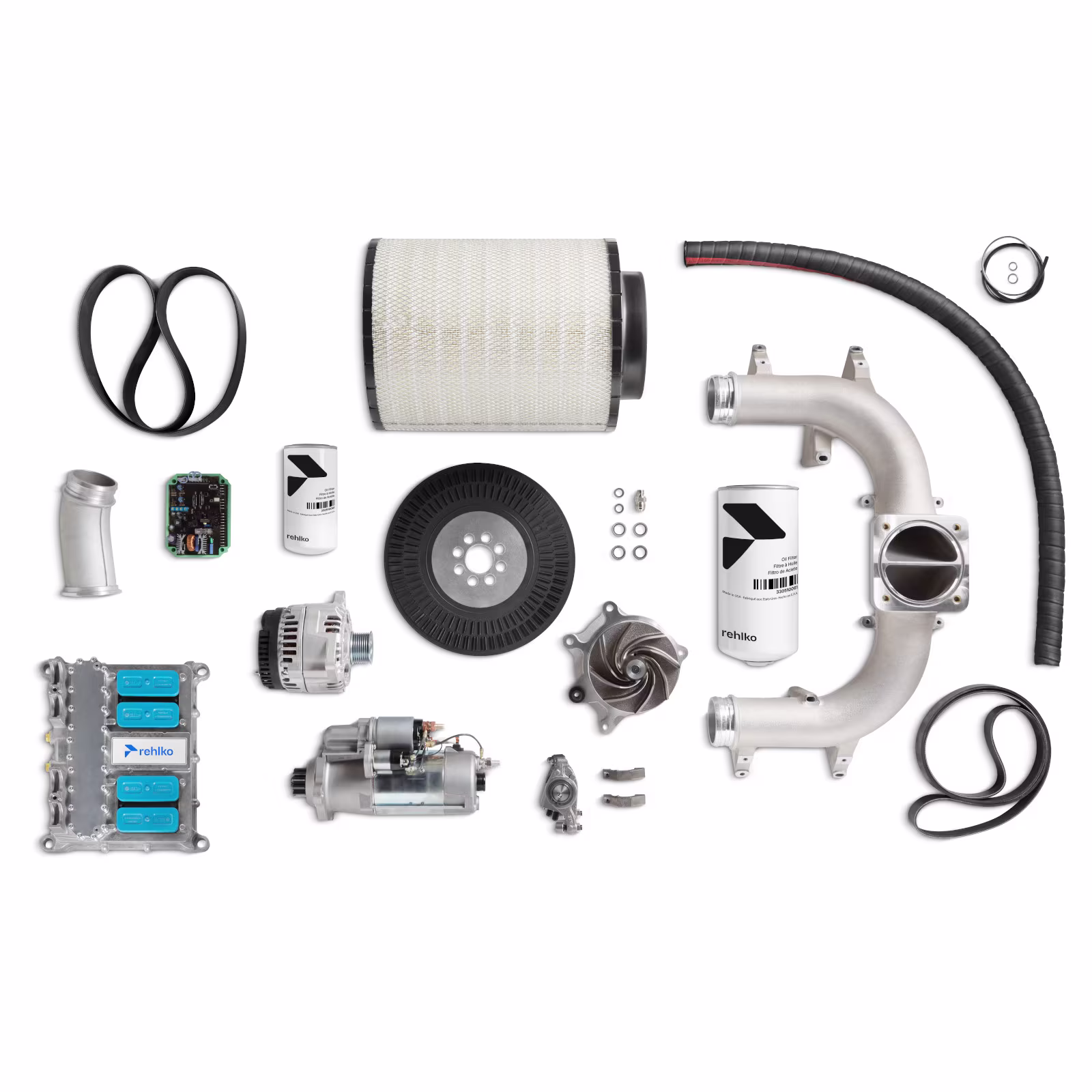 Product image of several Rehlko parts for generators