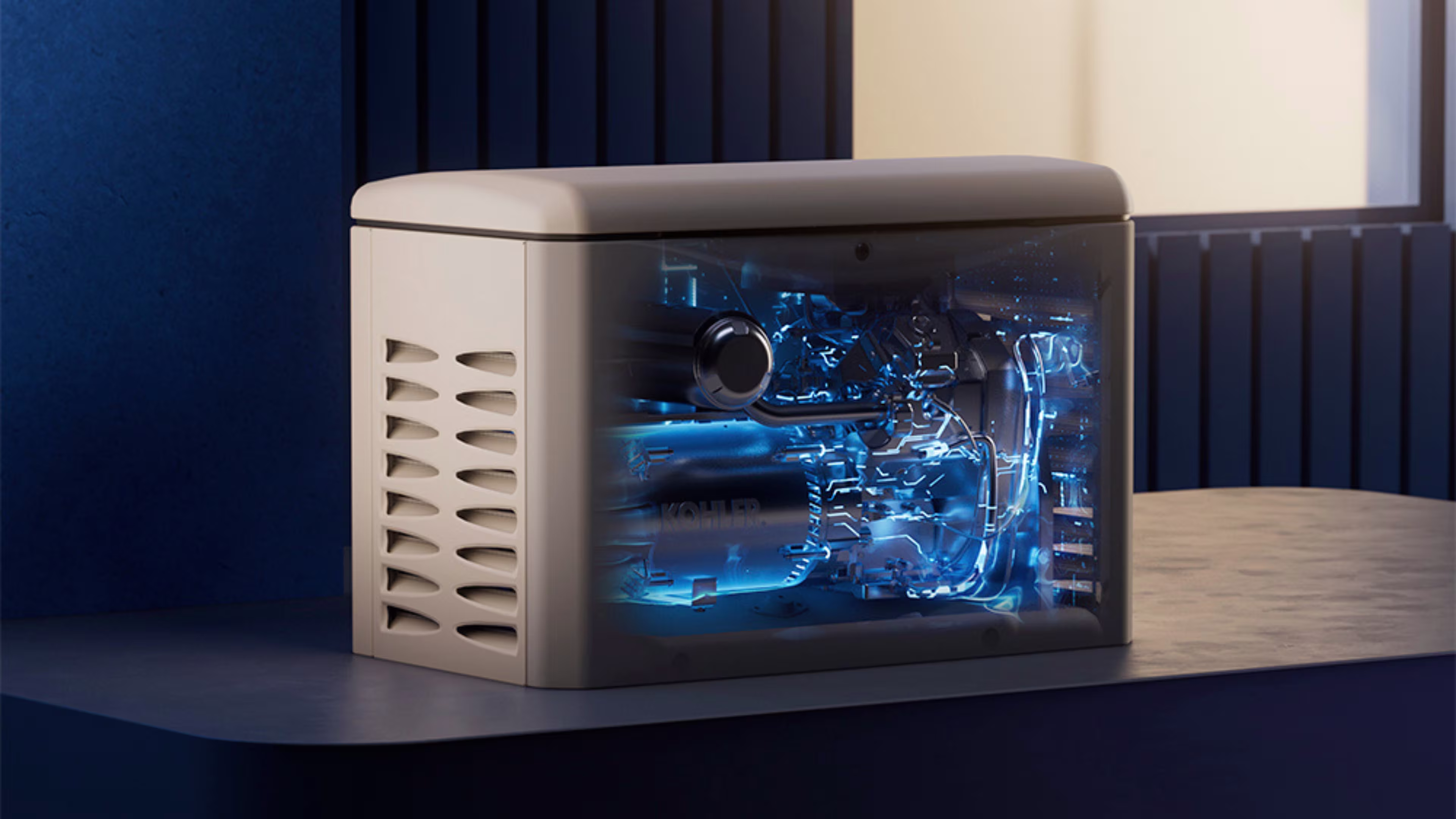 Artistic Representation of a working generator