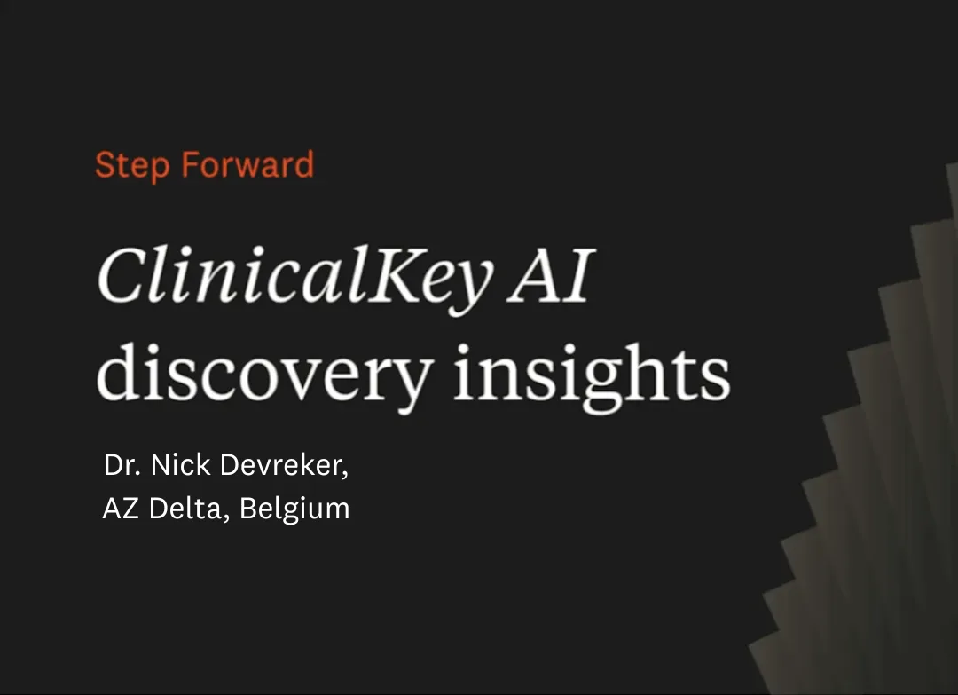 Title card - Step Forward - Dr. Nick Devreker