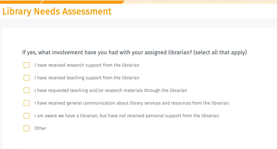 How academic liaison librarians can self-assess