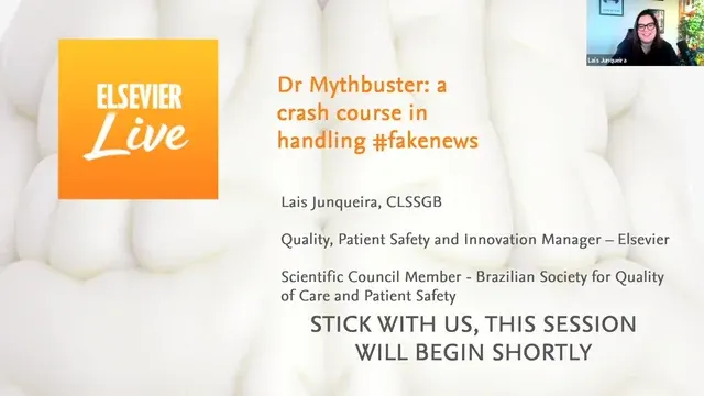 Dr Mythbuster: a crash course in handling #fakenews