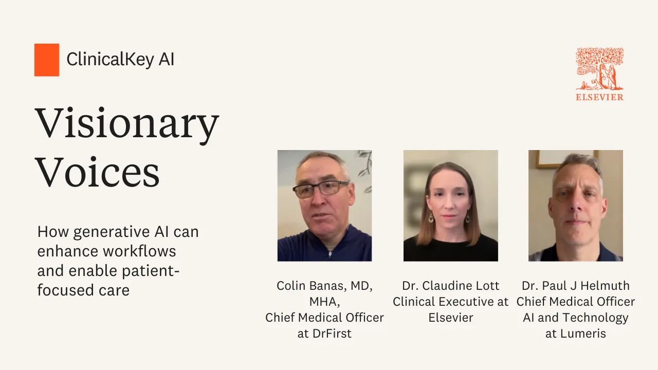 How generative AI can enhance workflows and enable patient-focused care
