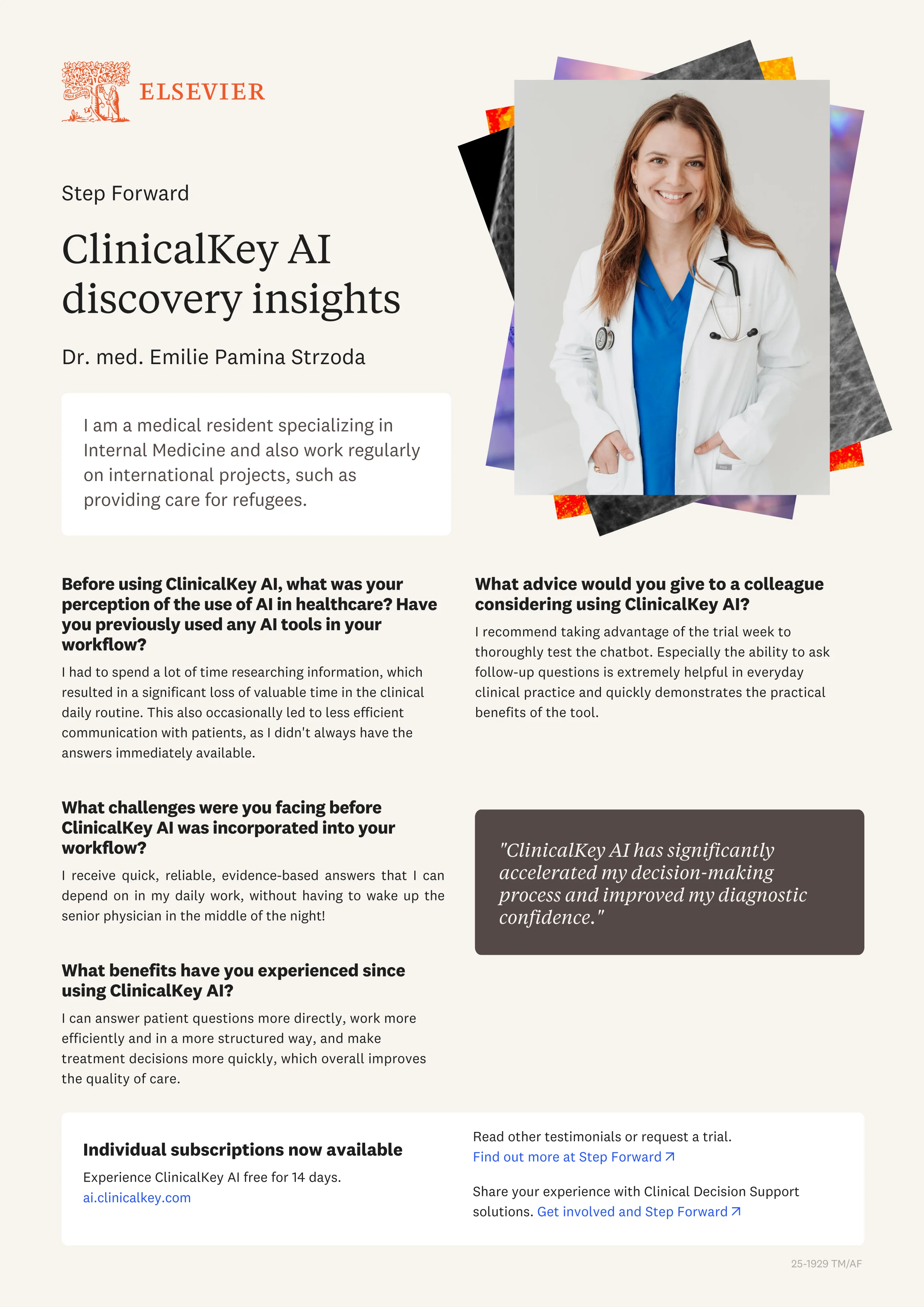 ClinicalKey AI Discovery Insights: Dr. Emilie Strzoda