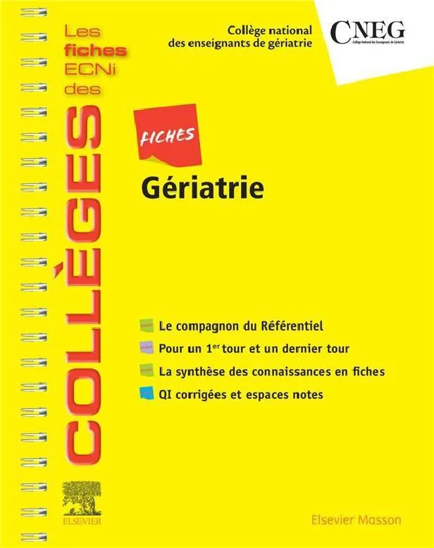 FICHES GERIATRIE 1