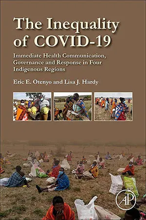 Cover of Eric Otenyo's book The Inequality of COVID-19 (Elsevier, 2022)