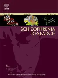 Schizophrenia Research cover