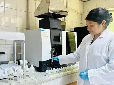 Bangladeshi chemist Dr Tasrina Rabia Choudhury is Principal Scientific Officer and Quality Manager at the Analytical Chemistry Laboratory in the Atomic Energy Centre of the Bangladesh Atomic Energy Commission.