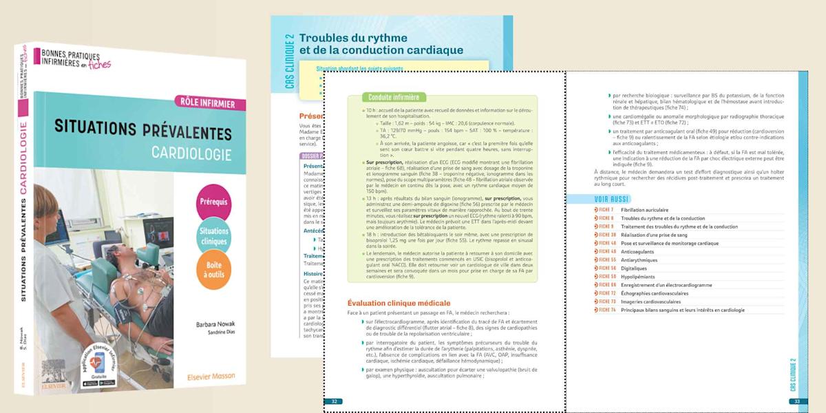 Cas clinique: troubles du rythme et de la conduction cardiaques