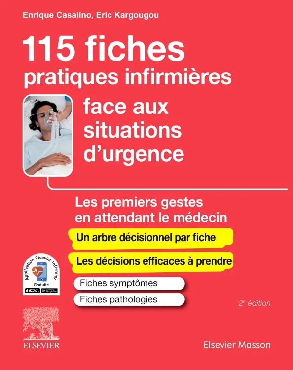 115 fiches pratiques infirmières face aux situations d-urgence