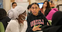 Joanni Rodriguez with Girls Inc. of New York City