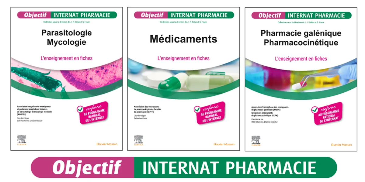 La collection Objectif Internat Pharmacie