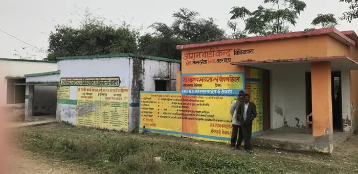 Image of Anganwari centre outreach clinic