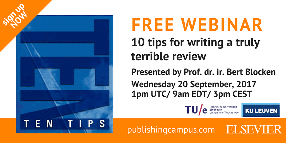 Ten tips for a truly terrible peer review