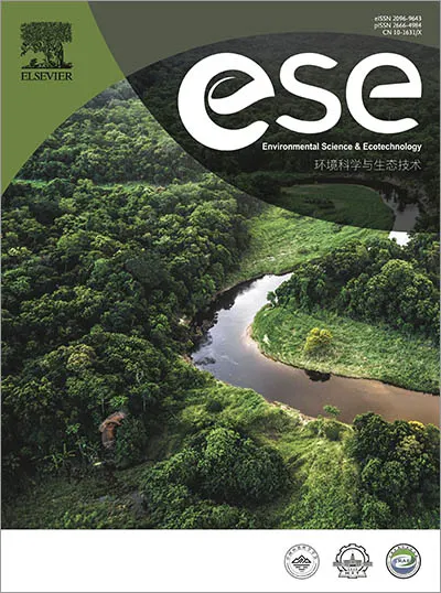 Cover of Environmental Science and Ecotechnology journal 