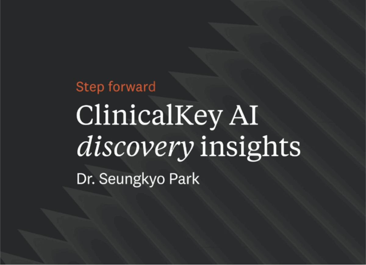 ClinicalKey AI Dr Park Yonsei University College Of Medicine Korea Clinicalkey ai dr park yonsei university college of medicine korea