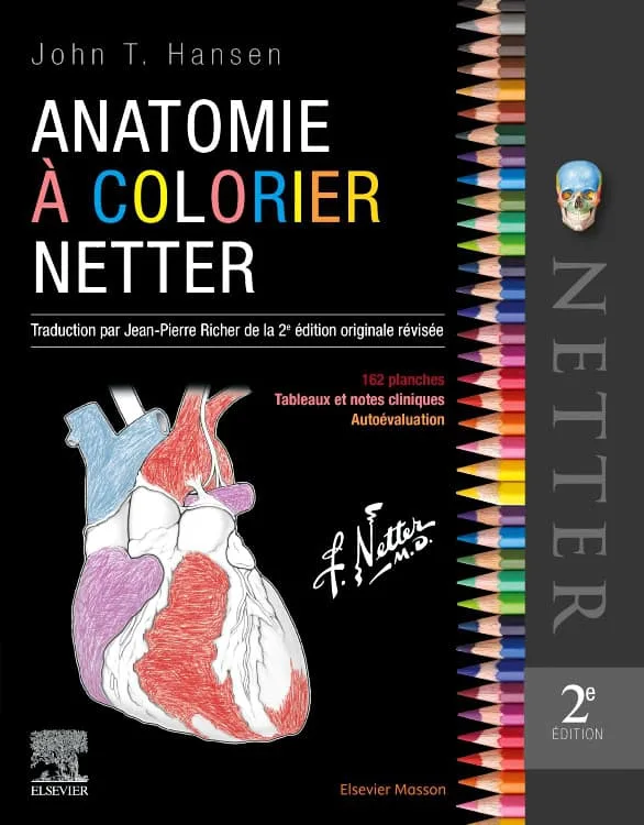 Anatomie à Colorier Netter