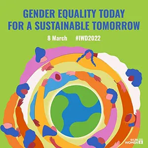 International Women’s Day (#IWD2022) poster