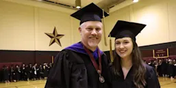 Rodney and Haley graduation