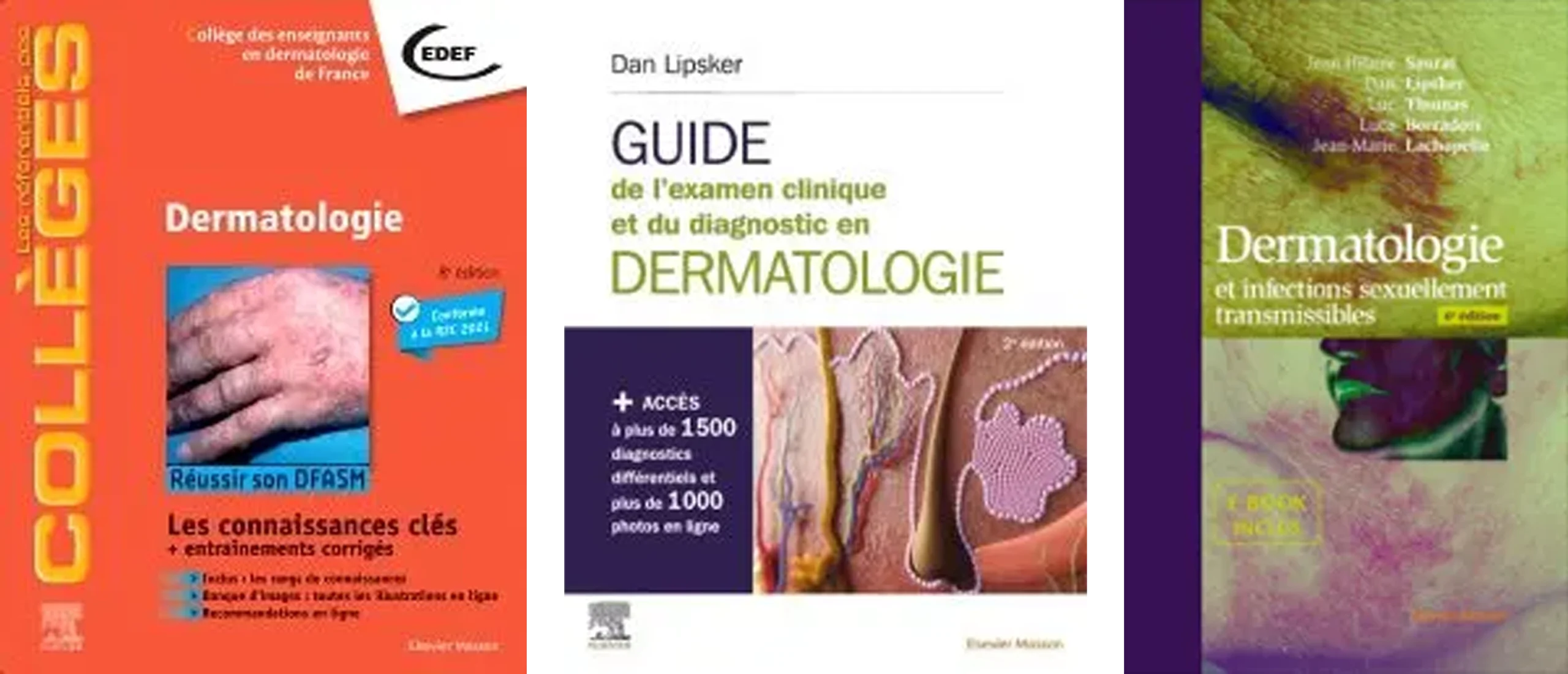 Dermatologie, Guide de l-examen clinique et du diagnostic en dermatologie, & Dermatologie et infections sexuellement transmissibles