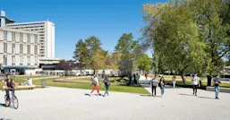 Jacques Latrille campus esplanade at Université de Bordeaux