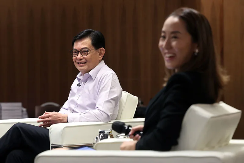 Singapore Deputy Prime Minister Heng Swee Keat in his instructions to male allies: “We need to do our part to ensure we aren’t part of the problem.” (Photo © Wildtype Media Group)