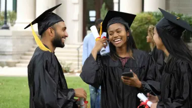 group of graduate students