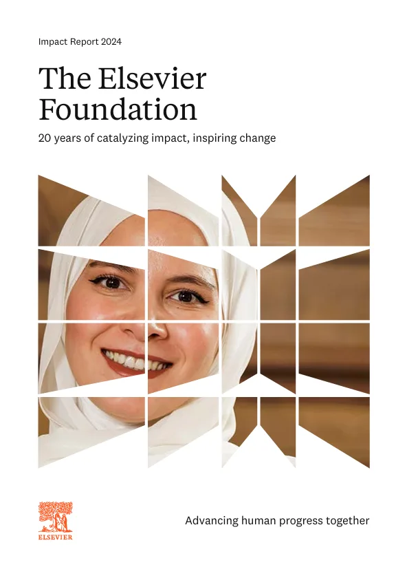 The Elsevier Foundation 20 year Impact Report - Cover Image