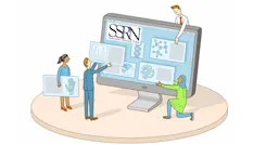 Illustration of Elsevier Editorial Image Preprint Server