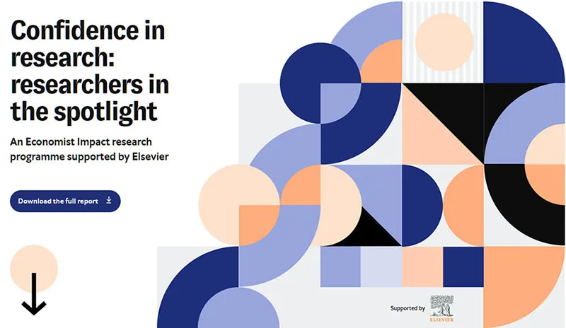 Cover image of report on confidence in research