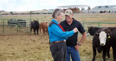 Temple Grandin and Mark Deesing
