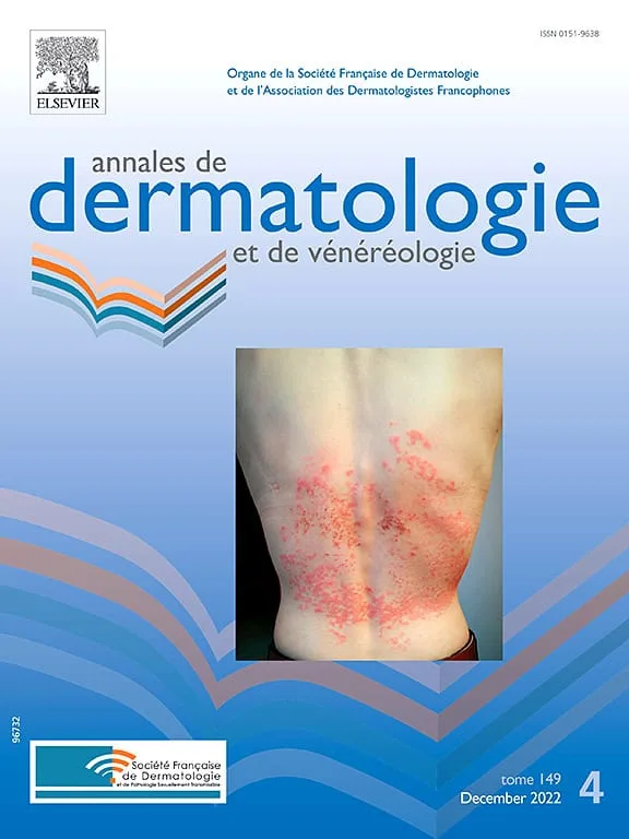 Annales de dermatologie et de vénéréologie