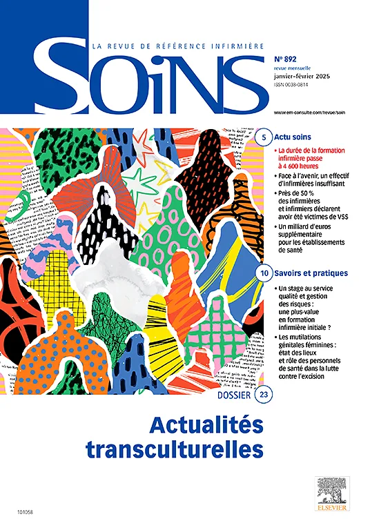 Couverture Soins numéro janvier février 2025