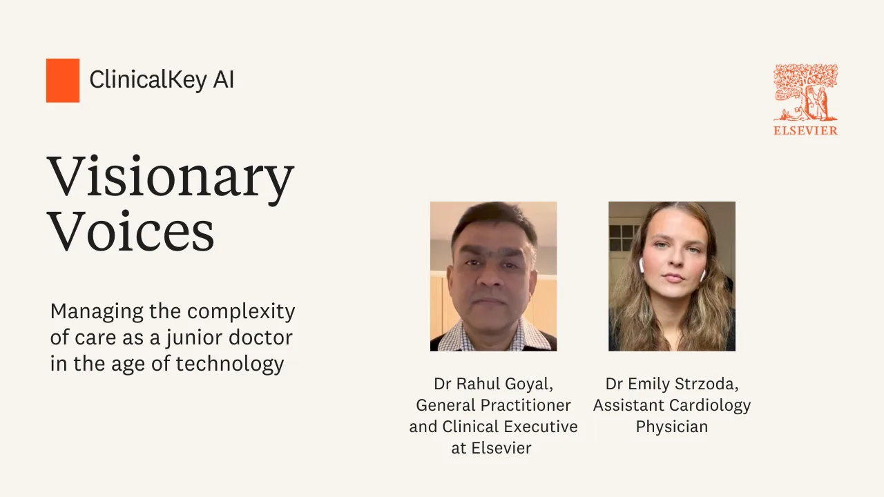 How do you manage the complexity of care as a junior doctor in this age of technology? 