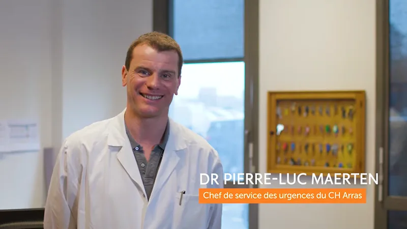 Interview du Dr Pierre - Luc Maerten - CH Arras