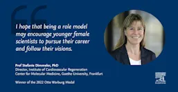 Quote by Professor Stefanie Dimmeler