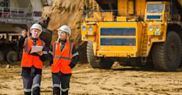 Stock photo showing an example of sustainable mining