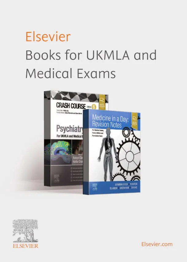 Books for UKMLA and medical exams - cover of catalog