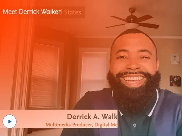 マルチメディアプロデューサー、Derrick Walkerの紹介｜エルゼビアの採用情報