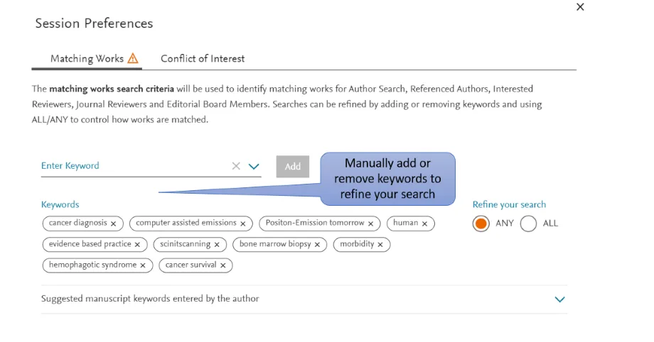 CONNECT - Recap and recent enhancements to Find Reviewers - Figure 2