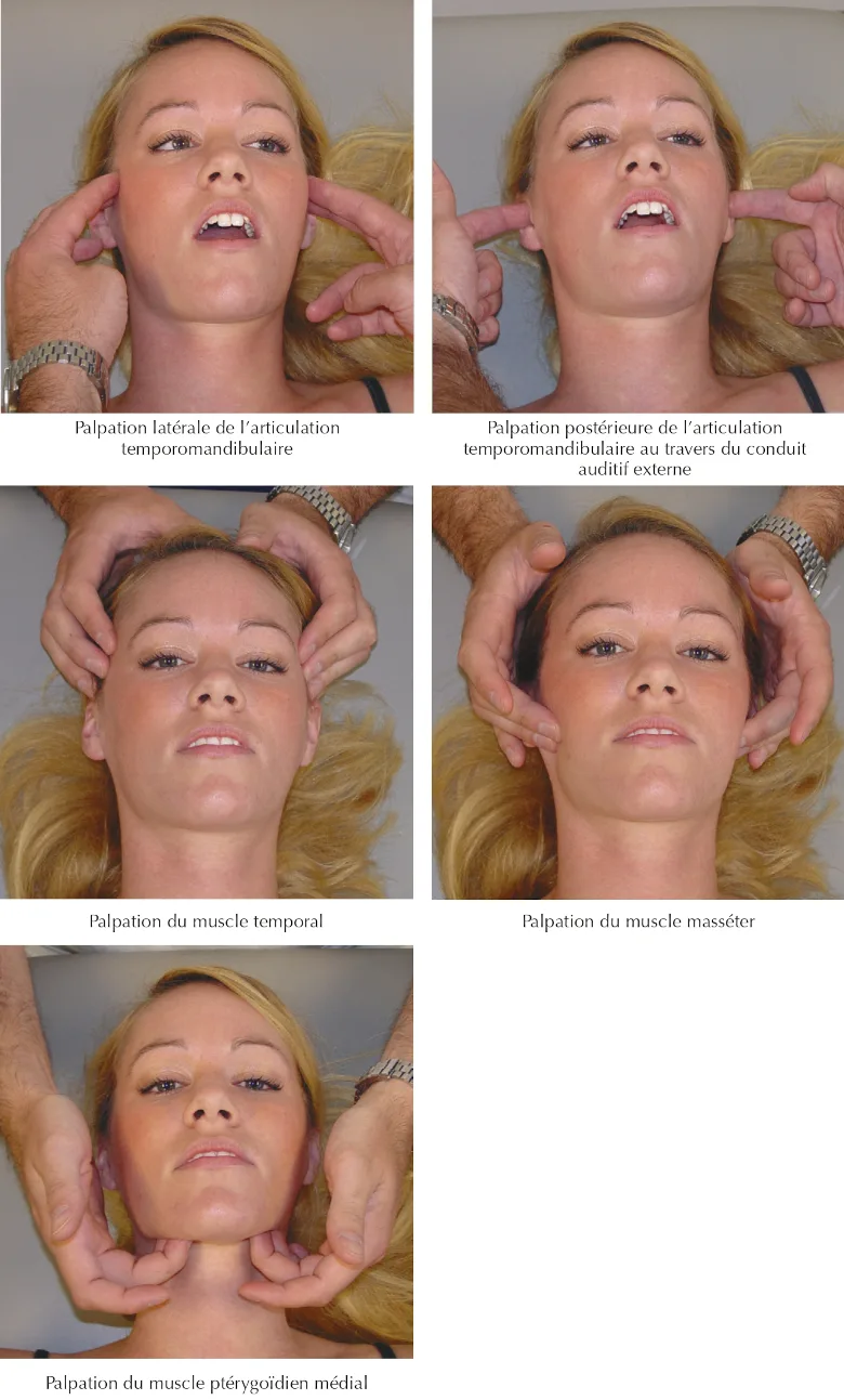 Figure 2-17. Tests de palpation.