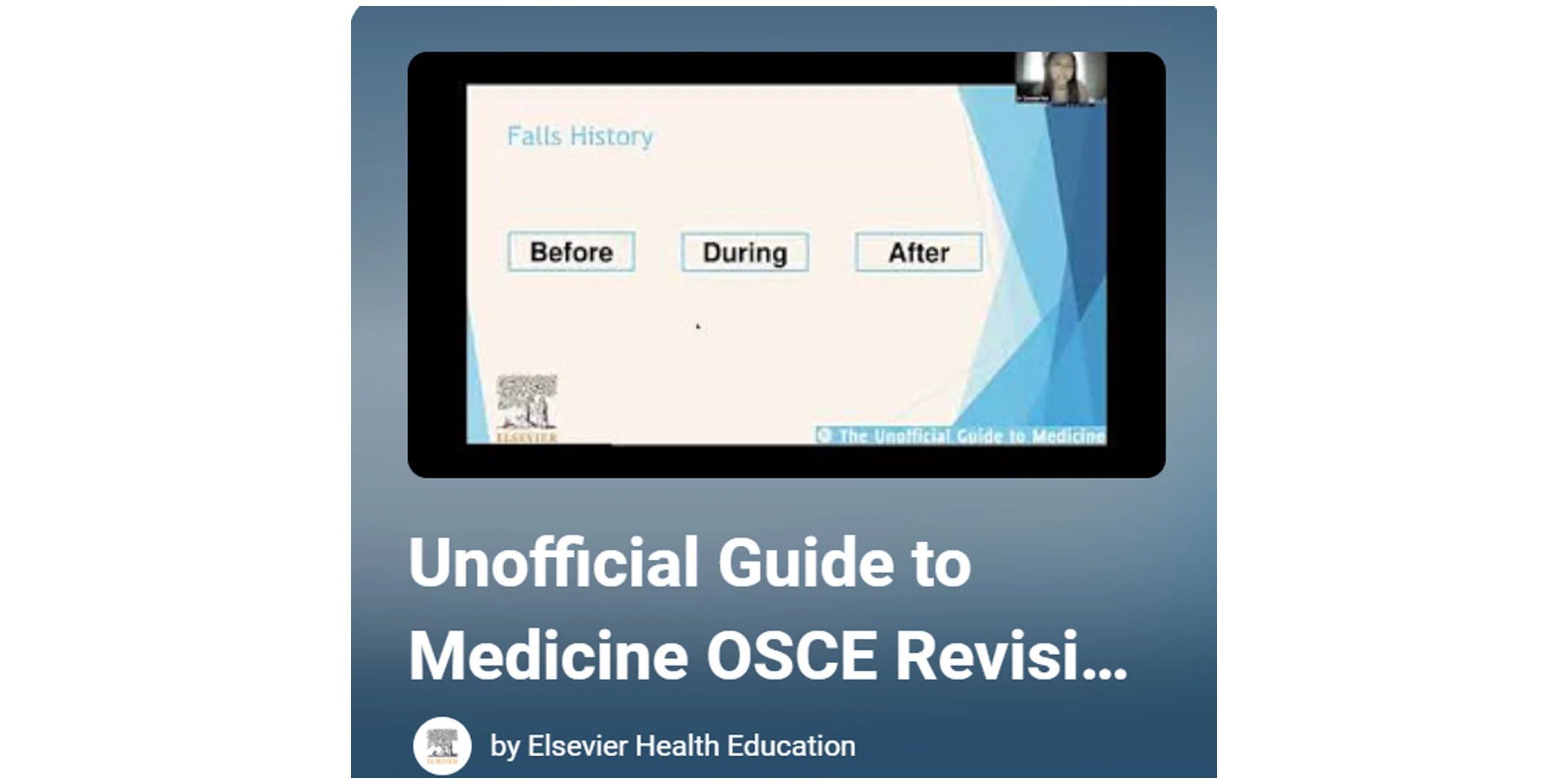 uonfficial guide to medicine banner