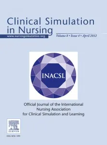 Clinical Simulation in Nursing front cover