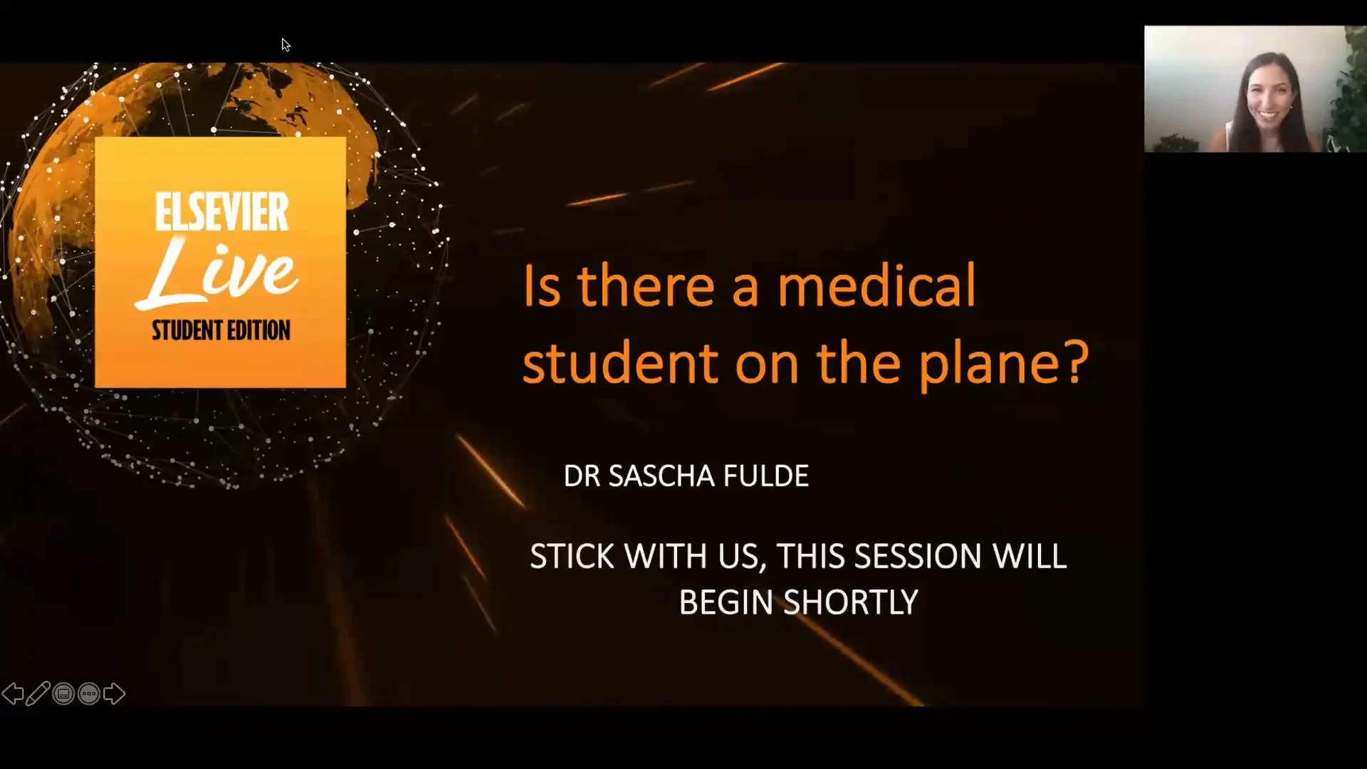 Is there a medical student on the plane?