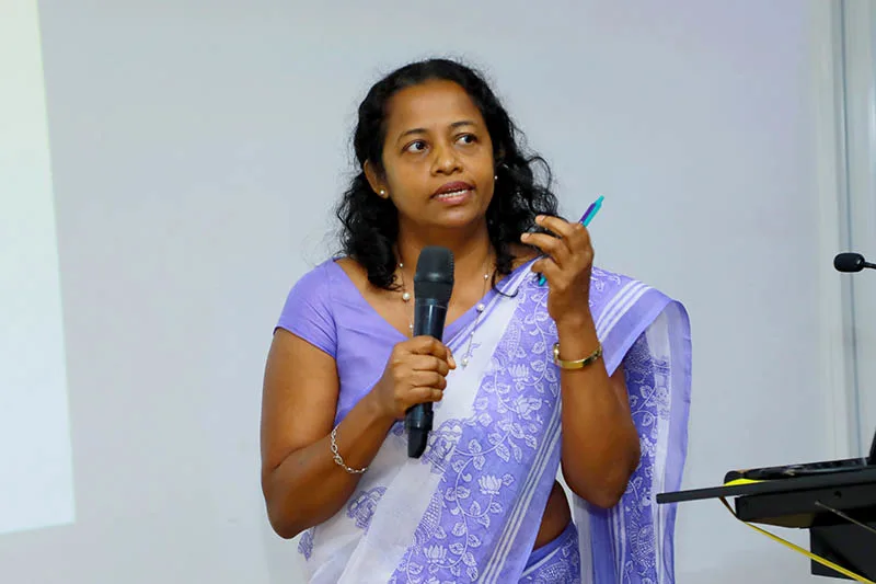Prof Renuka Attanayake, PhD, of the University of Kelaniya, Sri Lanka