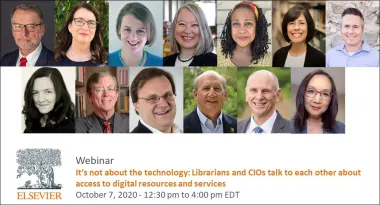 Webinar: Librarians and CIOs talk to each other about access to digital resources and services