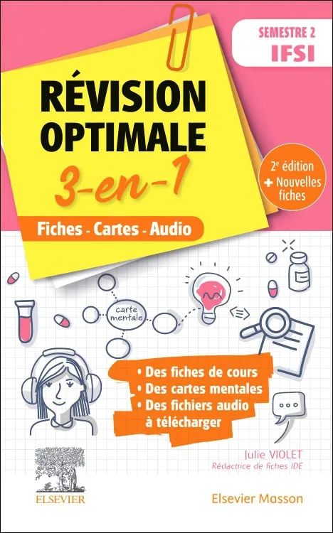 Révision optimale 3 en 1 - Semestre 2 IFSI