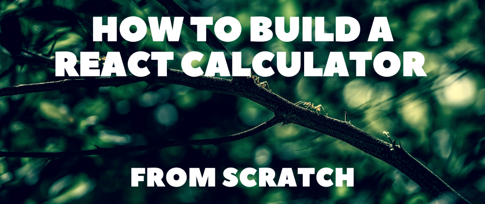 How to Build a React Calculator from Scratch - Madza.dev