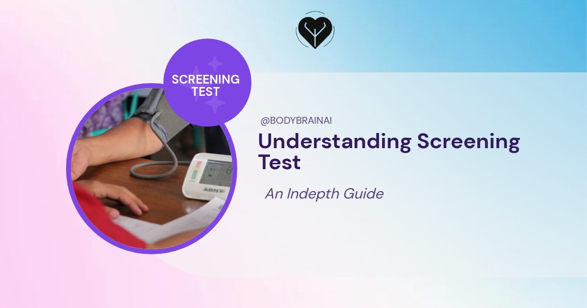 Understanding Screening Test
