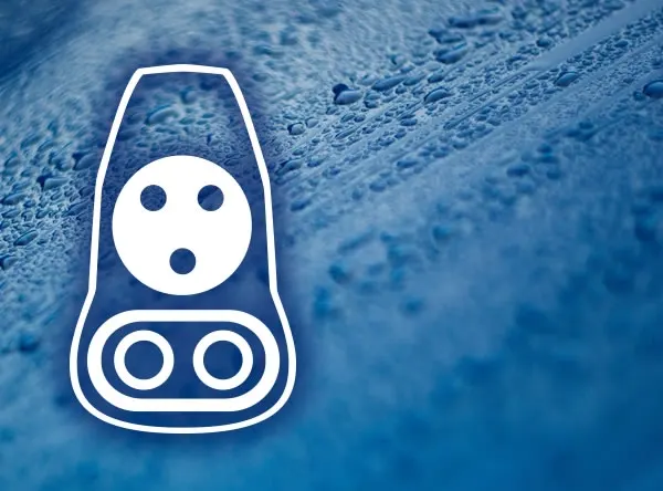 An image of a  Quick charge CCS / SAE combination socket/connector